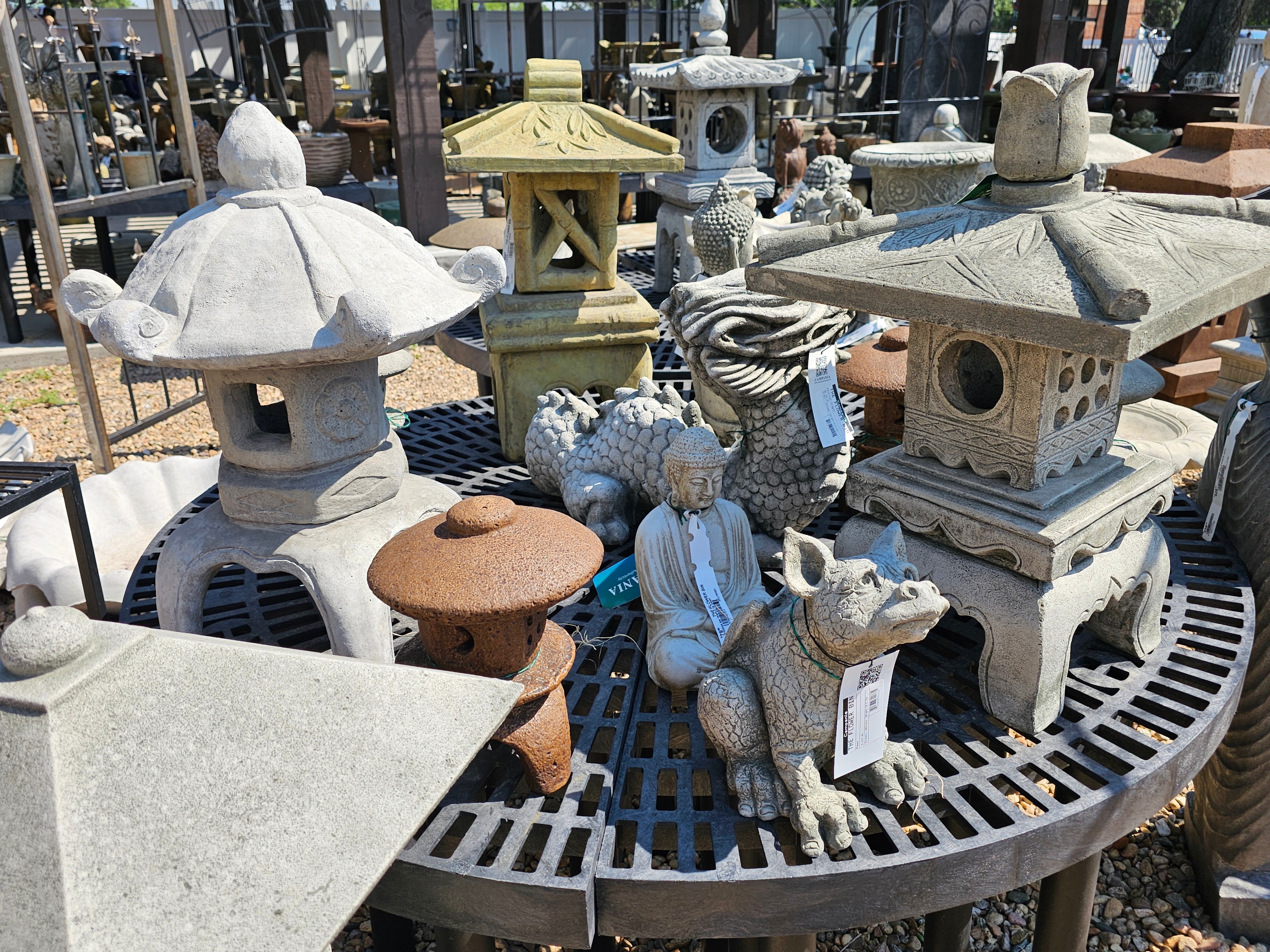 Courtyard Statuary & Spinners